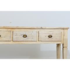 Swedish 19th Century Painted Server with Five Drawers - 4632715