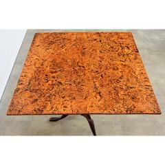 Swedish 19th Century Square Tilt top Table - 4589733