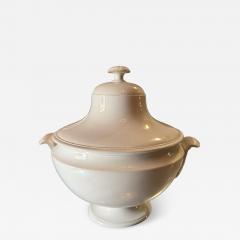 Swedish 19th century creamware soup tureen - 4185978