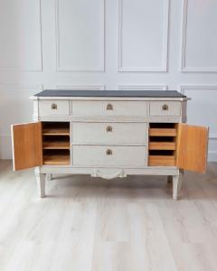 Swedish 20th Century Baroque Style Inspired Sideboard - 4558057
