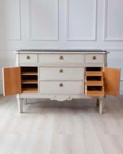 Swedish 20th Century Baroque Style Inspired Sideboard - 4558071