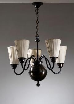 Swedish 5 arm Grace chandelier - 4654693