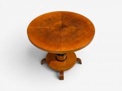Swedish Art Deco End Table Birch Ebonized Wood Sweden 1930s - 4646157