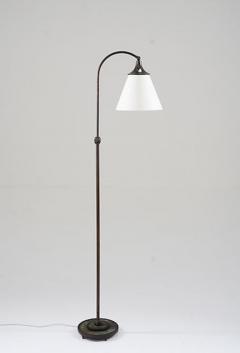 Swedish Art Deco Floor Lamp in Bronze 1920s - 3102110
