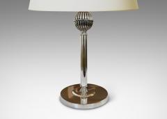 Swedish Art Deco Silvered Table Lamp - 4079193