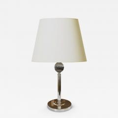 Swedish Art Deco Silvered Table Lamp - 4081953