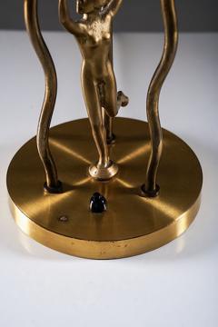 Swedish Art Deco Table Lamp in Brass - 4488461