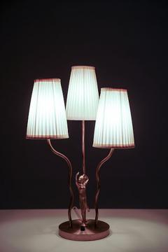 Swedish Art Deco Table Lamp in Brass - 4488465