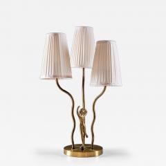 Swedish Art Deco Table Lamp in Brass - 4490662