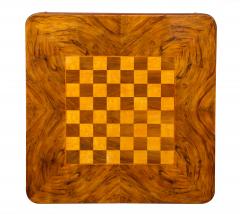 Swedish Art Deco Walnut and Birch Games Table circa 1930s - 774546
