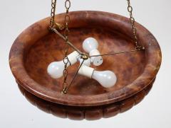 Swedish Belle Epoque Alabaster Chandelier - 2828871