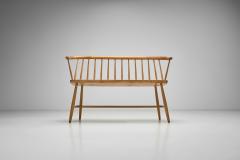 Swedish Bench in Birch by Nesto M bel AB Sweden 20th Century - 4136361