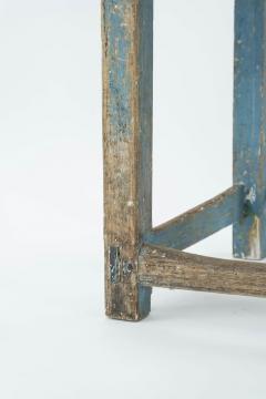 Swedish Blue Painted Primitive Rococo Side Chair - 2706815
