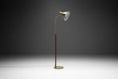 Swedish Brass Floor Lamp by IA Belysning Sweden ca 1960s - 3002372