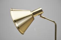 Swedish Brass Floor Lamp by IA Belysning Sweden ca 1960s - 3002387
