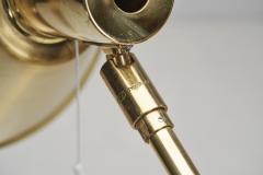 Swedish Brass Floor Lamp by IA Belysning Sweden ca 1960s - 3032797