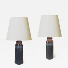 Swedish Brutalist Pair of Table Lamps - 3917146