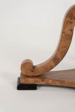 Swedish Burl Alder Gueridon Pedestal Table - 4471789