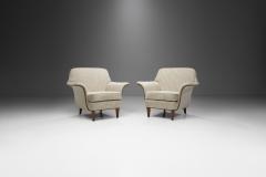 Swedish Cabinetmaker Sofa and Armchairs Sweden 1950s - 2147573
