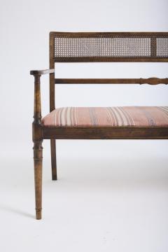 Swedish Cane Settee - 4809606