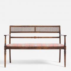 Swedish Cane Settee - 4811231