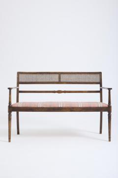 Swedish Cane Settee - 4811232