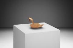 Swedish Carved Birch Ladle Sweden Early 19th Century - 4569446