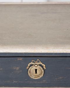 Swedish Console Table with Gallery Edge and Contrasting Painted Top circa 1880 - 4223215