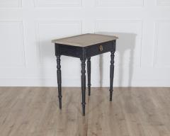 Swedish Console Table with Gallery Edge and Contrasting Painted Top circa 1880 - 4223248