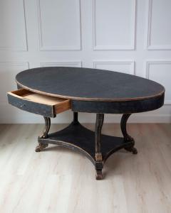 Swedish Early 19th Century Oval Center Table - 4571671