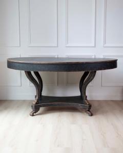 Swedish Early 19th Century Oval Center Table - 4571674