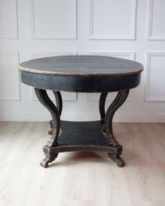 Swedish Early 19th Century Oval Center Table - 4571675