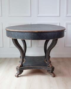 Swedish Early 19th Century Oval Center Table - 4571679