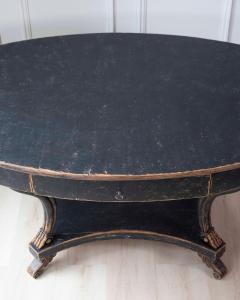 Swedish Early 19th Century Oval Center Table - 4571775