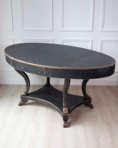 Swedish Early 19th Century Oval Center Table - 4571807
