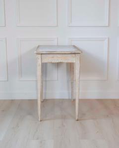 Swedish Early 20th Century Gustavian Style Side Table c 1900 - 4557983