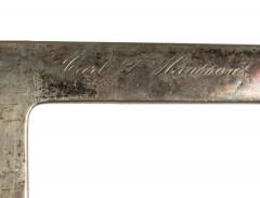 Swedish Edwardian Ebony and Silver Cane - 4519691