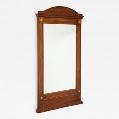 Swedish Empire Mahogany Inlaid Mirror Circa 1820 - 761735