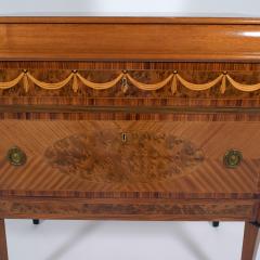 Swedish Entryway Intarsia Mirror Chest 19th century - 1530874