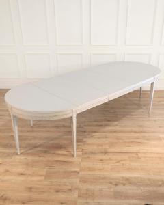 Swedish Extension Dining Table with Carved Apron circa 1900 - 4437762