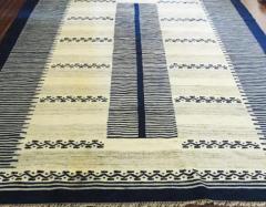 Swedish Flat Weave Carpet 20th Century 67 x 910  - 3967556