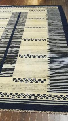 Swedish Flat Weave Carpet 20th Century 67 x 910  - 3967594