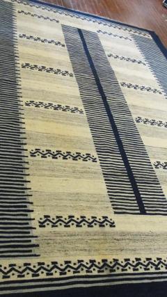 Swedish Flat Weave Carpet 20th Century 67 x 910  - 3967598