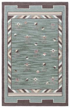 Swedish Flat Weave Rug - 3587770