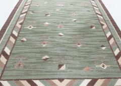 Swedish Flat Weave Rug - 3587772