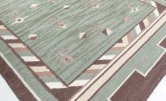 Swedish Flat Weave Rug - 3587775