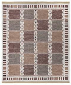 Swedish Flat Weave Rug - 3587830