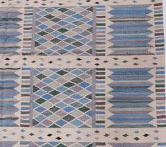 Swedish Flat Weave Rug - 3875705