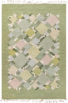 Swedish Flat Weave Rug by Ingegerd Silow - 3617738