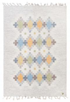 Swedish Flat Woven Rug by Erik Lundberg - 3583008